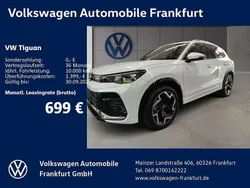 Weiß Neu 2025 VW Tiguan R-line SUV | 50.900 € (Teuer)