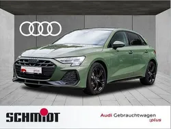 Distriktgrün metallic Gebraucht 2024 Audi A3 Sportback S-Line Limousine | 34.440 € (Fairer Preis)
