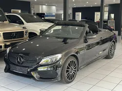 Schwarz Gebraucht 2017 Mercedes C200 AMG Cabrio | 24.490 € (Superpreis)