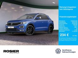 Blau / ravennablau Gebraucht 2021 VW T-Roc Sportline SUV | 25.990 € (Guter Preis)