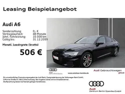 Schwarz Gebraucht 2023 Audi A6 S-Line Limousine | 42.888 € (Superpreis)