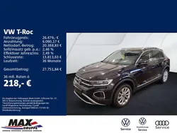Schwarz Gebraucht 2024 VW T-Roc Style SUV | 26.479 € (Superpreis)