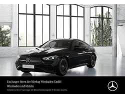 Obsidianschwarz Gebraucht 2024 Mercedes CLE220 AMG line Coupé | 55.890 €