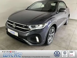 Grau Neu 2025 VW T-Roc Cabriolet R-line Cabrio | 43.590 € (Fairer Preis)