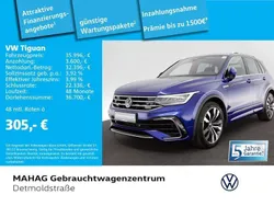 Lapiz blue metallic Gebraucht 2023 VW Tiguan R-line SUV | 37.292 € (Fairer Preis)
