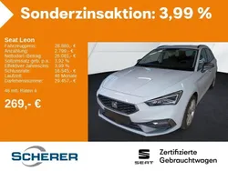 Nevada weiß metallic (metallic) Gebraucht 2024 Seat Leon FR Limousine | 28.880 € (Fairer Preis)