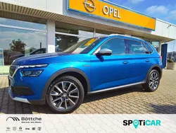 Raceblau metallic Gebraucht 2024 Skoda Kamiq ScoutLine SUV | 22.950 € (Fairer Preis)