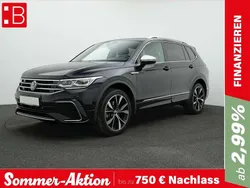 Schwarz Gebraucht 2024 VW Tiguan Allspace R-line SUV | 47.450 € (Etwas zu teuer)