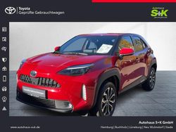 Karminarot metallic (rot) Gebraucht 2022 Toyota Yaris Hybrid Connect Style Kleinwagen | 25.490 €
