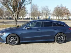 Blau Gebraucht 2020 Mercedes CLA250 Shooting Brake AMG line Kombi | 32.000 € (Fairer Preis)
