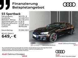 Mythosschwarz metallic Gebraucht 2022 Audi S5 Limousine | 48.979 € (Guter Preis)