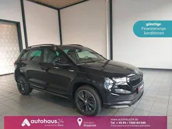 Schwarz Gebraucht 2024 Skoda Karoq SportLine SUV | 33.990 € (Fairer Preis)