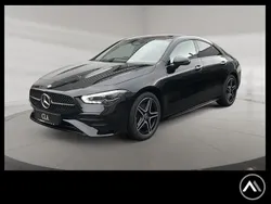 Schwarz metalliclack kosmossc Gebraucht 2025 Mercedes CLA200 AMG Coupé | 39.689 € (Etwas zu teuer)