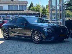 Schwarz Gebraucht 2018 Mercedes E220 AMG line Coupé | 36.900 € (Teuer)