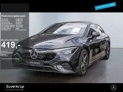 Graulack graphitgrau (metallic) Gebraucht 2024 Mercedes EQE300 AMG Limousine | 53.100 € (Etwas zu teuer)