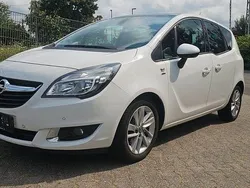 Weiß Gebraucht 2016 Opel Meriva drive Van / Kleinbus | 5.500 € (Fairer Preis)