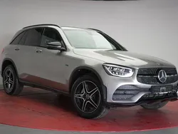 Mojavesilver metallicpaint Gebraucht 2021 Mercedes GLC300e AMG line SUV | 33.950 € (Guter Preis)