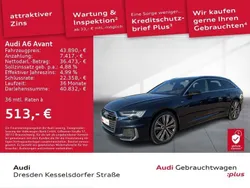 Firmamentblau metallic Gebraucht 2022 Audi A6 Ambiente Kombi | 43.890 € (Fairer Preis)