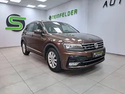 Nutshell brown metallic Gebraucht 2017 VW Tiguan R-line SUV | 22.990 € (Guter Preis)