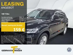 Schwarz Gebraucht 2024 VW T-Roc Life SUV | 21.860 € (Guter Preis)