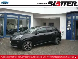Obsidianschwarz Gebraucht 2022 Ford Puma ST-Line Coupé | 23.750 € (Fairer Preis)