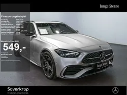 Silber Gebraucht 2023 Mercedes C300e AMG Kombi | 45.990 € (Superpreis)