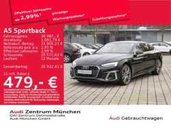 Mythosschwarz metallic Gebraucht 2022 Audi A5 S-Line Limousine | 34.987 € (Fairer Preis)