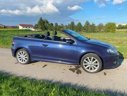 Blau Gebraucht 2016 VW Golf Cabriolet LOUNGE Cabrio | 11.900 € (Etwas zu teuer)