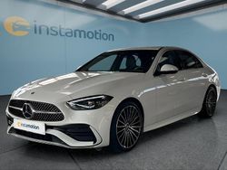 Weiß Gebraucht 2024 Mercedes C180 AMG Limousine | 40.649 € (Teuer)