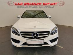 Polarweiss unilack Gebraucht 2016 Mercedes C220 AMG line Kombi | 18.900 € (Teuer)