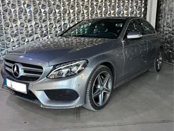 Silber Gebraucht 2014 Mercedes C180 AMG line Limousine | 19.499 € (Etwas zu teuer)