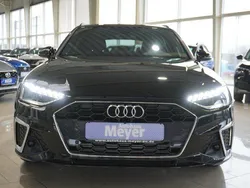 Mythosschwarz metallic Gebraucht 2023 Audi A4 S-Line Kombi | 39.909 € (Etwas zu teuer)