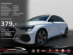 Ibisweiss (weiss) Gebraucht 2022 Audi S3 Ambiente Limousine | 38.620 € (Fairer Preis)