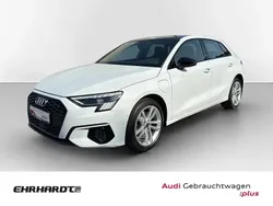 Weiß Gebraucht 2022 Audi A3 Sportback e-tron S-Line Limousine | 23.490 € (Fairer Preis)