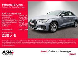 Silber Gebraucht 2022 Audi A3 Performance Limousine | 23.830 € (Guter Preis)