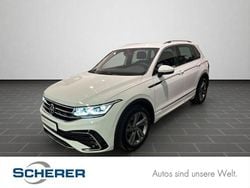 Pure white Gebraucht 2021 VW Tiguan R-line SUV | 27.900 € (Guter Preis)