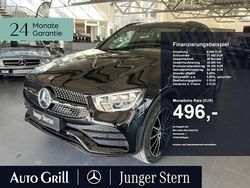 Schwarz Gebraucht 2021 Mercedes GLC300e AMG Coupé | 42.980 € (Guter Preis)