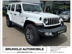 Weiß Neu 2025 Jeep Wrangler Unlimited Sahara SUV | 64.900 € (Fairer Preis)