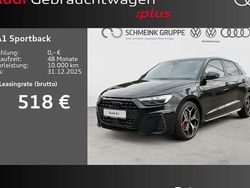 Mythosschwarz metallic Gebraucht 2025 Audi A1 Sportback S-Line Kleinwagen | 38.990 €