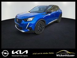 Blau/typ aussenverkleidung met Gebraucht 2021 Peugeot e-2008 GT SUV | 19.490 € (Fairer Preis)