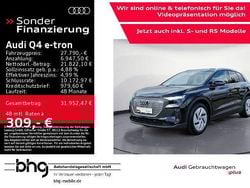 Schwarz Gebraucht 2022 Audi Q4 e-tron Advanced Plus SUV | 27.790 € (Guter Preis)