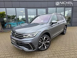 Grau Gebraucht 2022 VW Tiguan Allspace R-line SUV | 34.999 € (Fairer Preis)