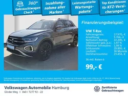 Indiumgrau metallic Gebraucht 2024 VW T-Roc Style SUV | 32.490 € (Teuer)