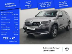 Grau / graphitgrau (metallic) Gebraucht 2023 Skoda Kodiaq LAURIN & KLEMENT SUV | 43.480 € (Etwas zu teuer)