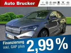 Graphite grau metallic met. graphite grau metallic met. Gebraucht 2022 Skoda Enyaq iV Lounge SUV | 43.670 € (Fairer Preis)
