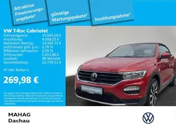 Rot Gebraucht 2021 VW T-Roc Cabriolet Active Cabrio | 19.993 € (Fairer Preis)