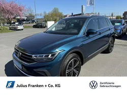 Night blue (metallic) Gebraucht 2024 VW Tiguan Move SUV | 33.995 € (Fairer Preis)