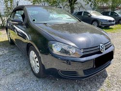 Schwarz perlefekt Gebraucht 2012 VW Golf Cabriolet Cabrio | 6.499 € (Superpreis)