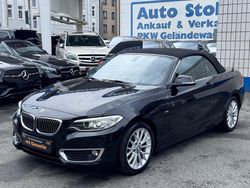 Schwarz Gebraucht 2015 BMW 220 Luxury Line Cabrio | 13.850 € (Guter Preis)