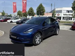 Blau Gebraucht 2024 Tesla Model Y Long Range SUV | 44.600 € (Fairer Preis)